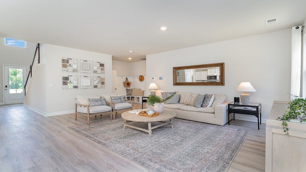 Furnished interior view inside a new home in Auberon Woods, Conway (Image 10).
