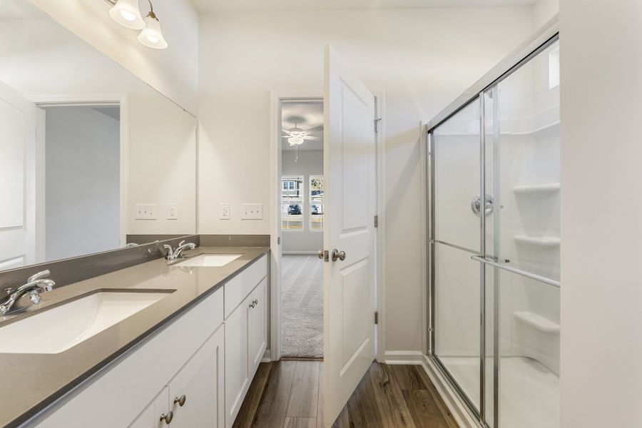 Furnished interior view inside a new home in Burke Estates, Chesnee (Image 11).