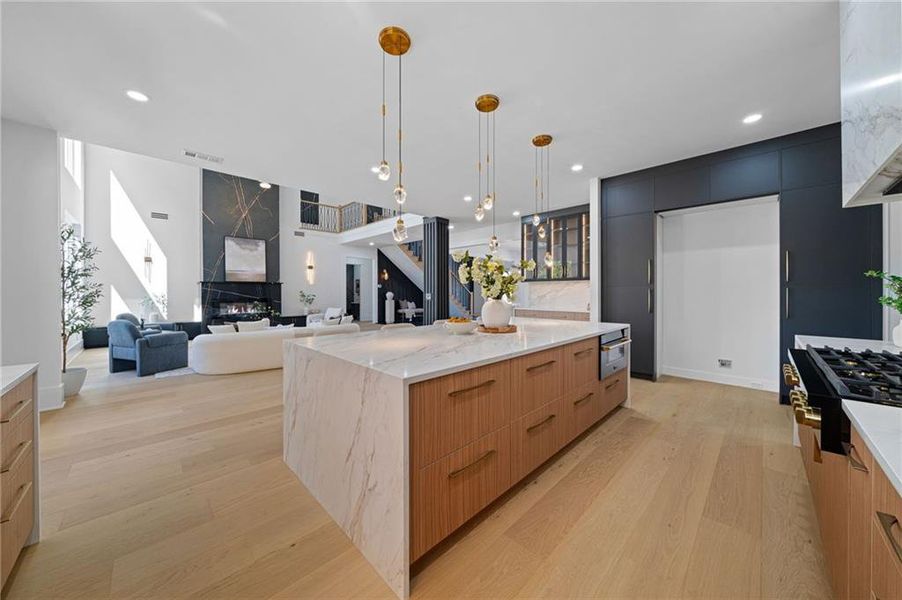 Furnished interior view inside a new home in , Buford (Image 8).