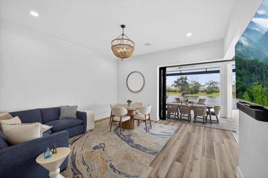 Furnished interior view inside a new home in , Bradenton (Image 56).