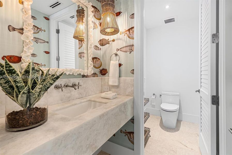 Furnished interior view inside a new home in , Islamorada, Village of Islands (Image 12).