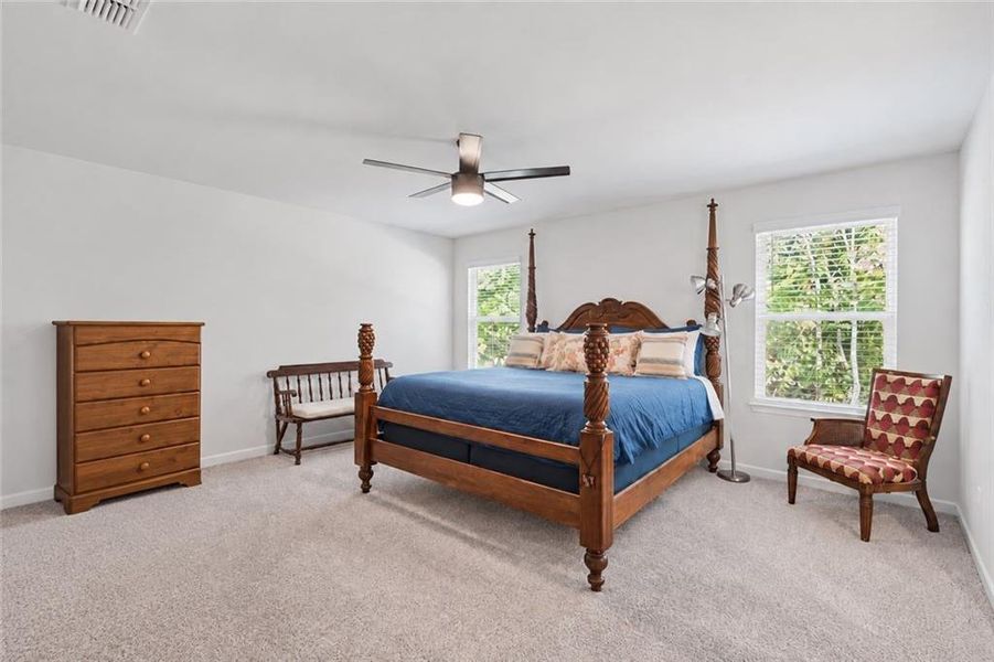 Furnished interior view inside a new home in Creekside at Oxford Park, Fairburn (Image 15).