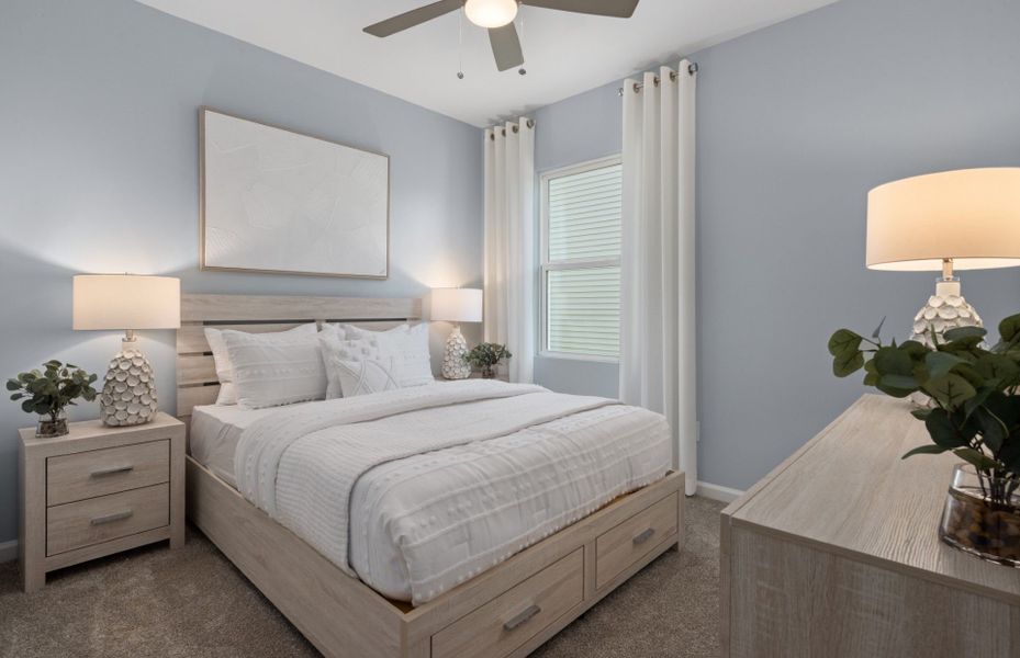 Furnished interior view inside a new home in Carpenter Falls, Durham (Image 16).