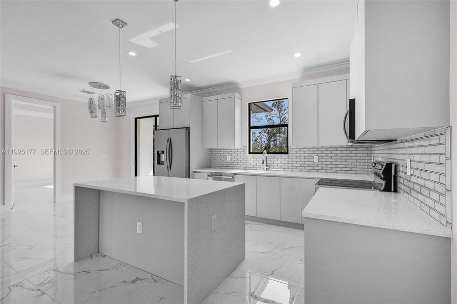 Furnished interior view inside a new home in , Naples (Image 4).