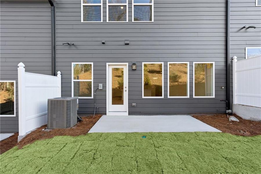 Exterior details and patio area of a home in Grandview Terrace, Canton (Image 2). Exterior details and patio area of a home in Grandview Terrace, Canton (Image 2).