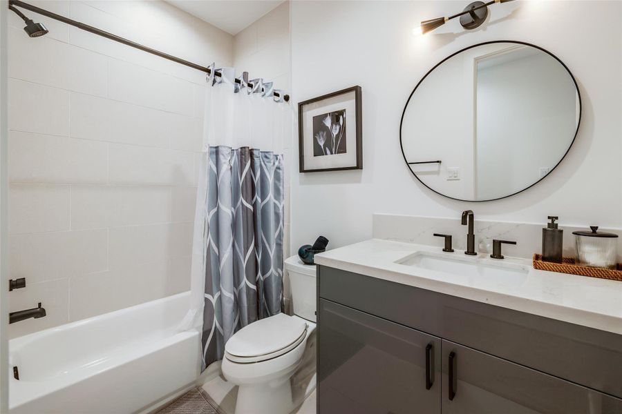 Furnished interior view inside a new home in , Houston (Image 31).