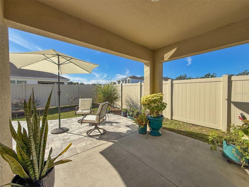 Exterior details and patio area of a home in , Belleview (Image 27). Exterior details and patio area of a home in , Belleview (Image 27).