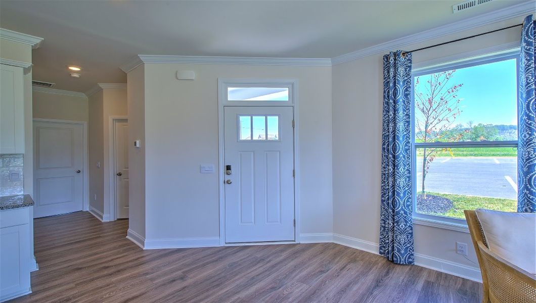 Spacious, unfurnished interior of a new home in Townes at Tap Root Farms, Fletcher (Image 19).