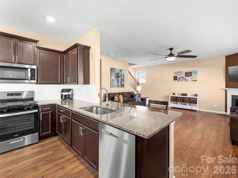 Great Room/  Kitchen