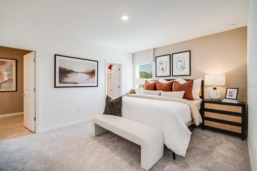 Furnished interior view inside a new home in Palm Wind, Hudson (Image 7).