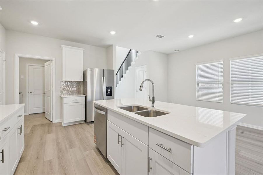 Photo is not of the actual home, but is an inspirational photo of builder’s model home and may depict options, furnishings, and/or decorator features that are not included.