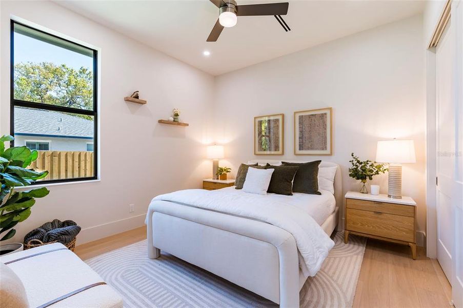 Furnished interior view inside a new home in , Sarasota (Image 16).