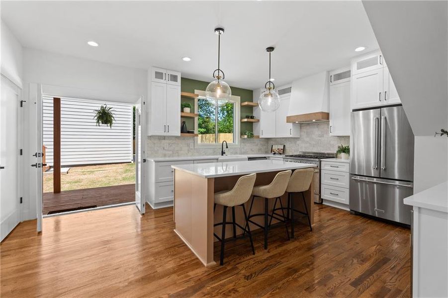 Furnished interior view inside a new home in , Atlanta (Image 35).