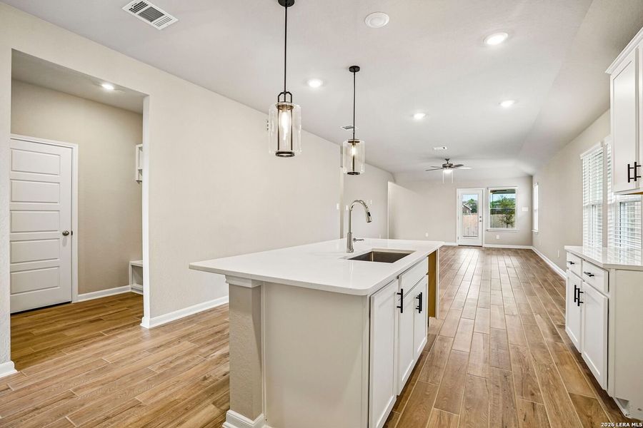 Furnished interior view inside a new home in Sagebrooke - Premier Series, San Antonio (Image 10).