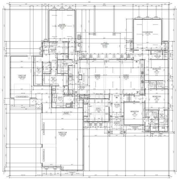 2D floor plan layout for the Custom 3640 by Kindred Homes in The Vines, Haslet, TX (Image 1). 2D floor plan layout for the Custom 3640 by Kindred Homes in The Vines, Haslet, TX (Image 1).