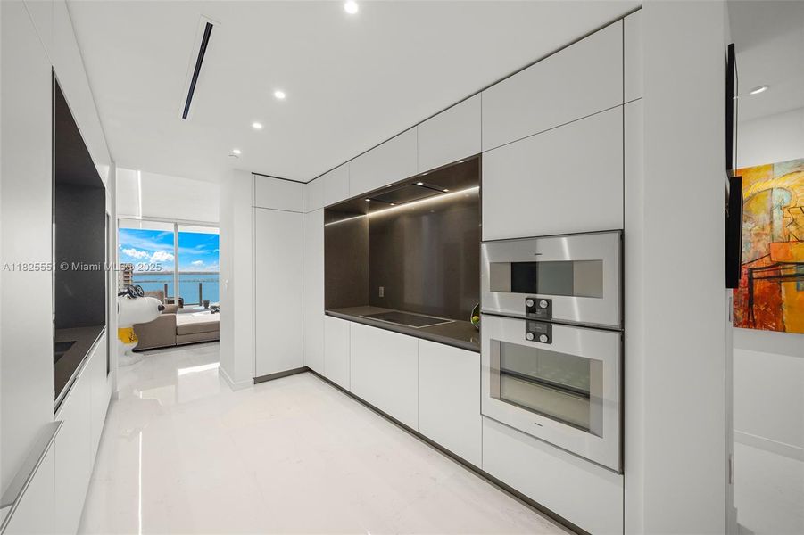 Furnished interior view inside a new home in Aston Martin Residences, Miami (Image 18).