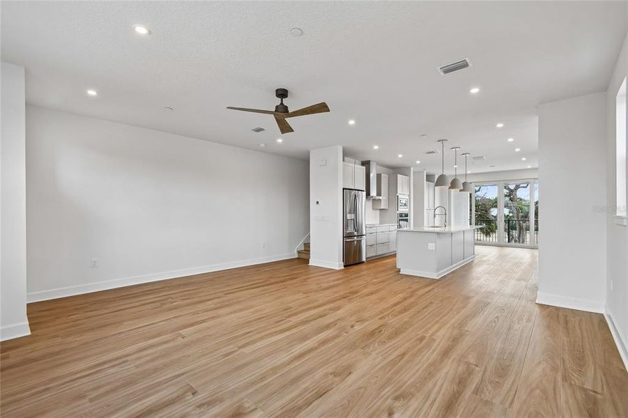 Spacious, unfurnished interior of a new home in EvenTide, New Smyrna Beach (Image 11). Spacious, unfurnished interior of a new home in EvenTide, New Smyrna Beach (Image 11).