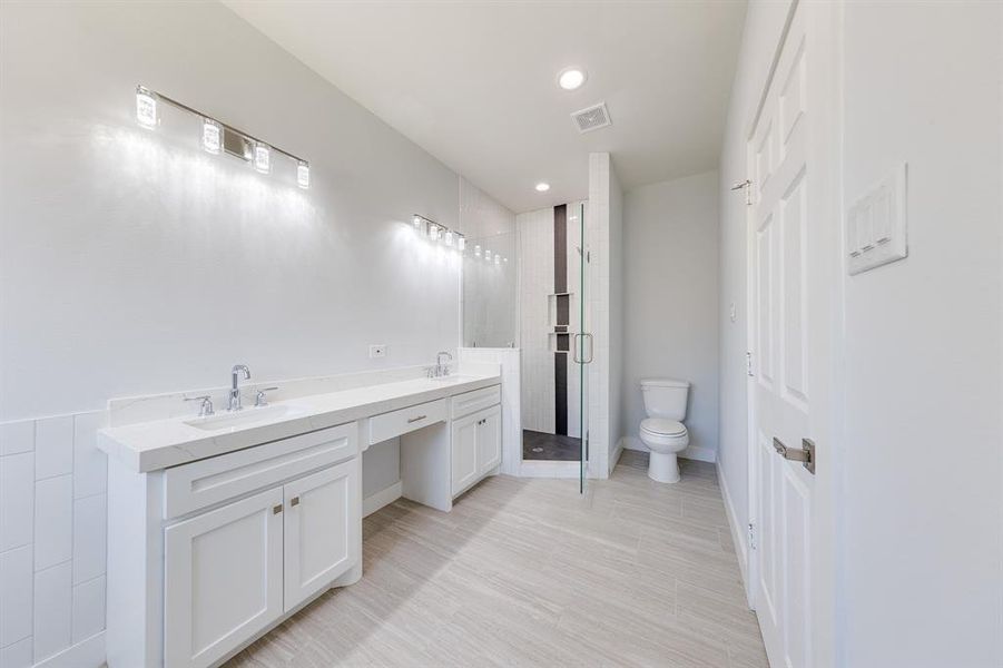 Master bathroom