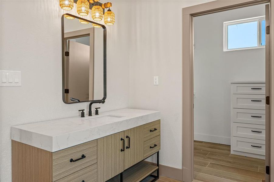 Furnished interior view inside a new home in , Joshua (Image 8).