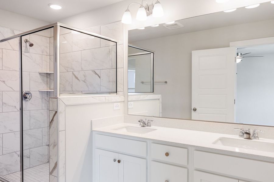 Furnished interior view inside a new home in Vaughan Farms, Angier (Image 10). Furnished interior view inside a new home in Vaughan Farms, Angier (Image 10).