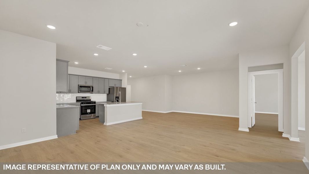 Spacious, unfurnished interior of a new home in Hartland Ranch, Lockhart (Image 23).