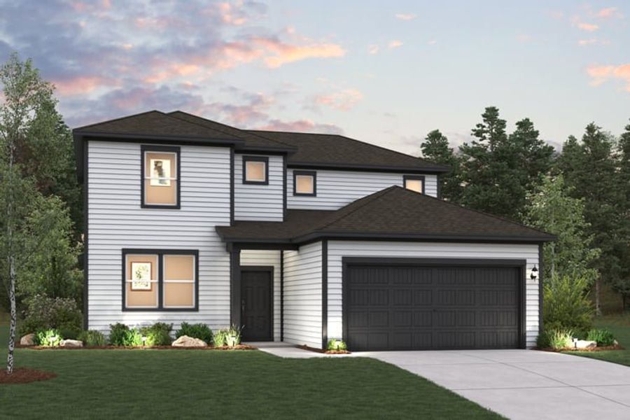Lassen plan, elevation a Lassen plan, elevation a