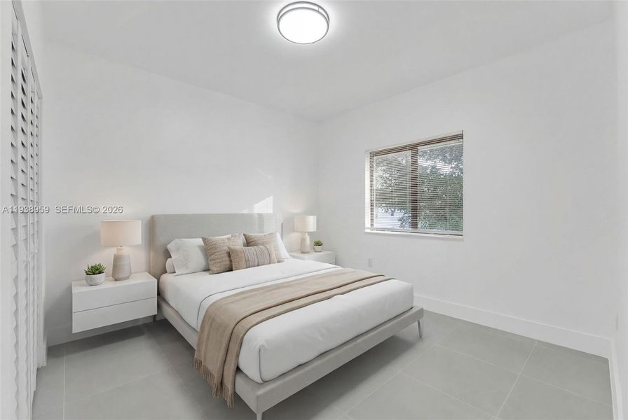 Furnished interior view inside a new home in , Miami (Image 6).