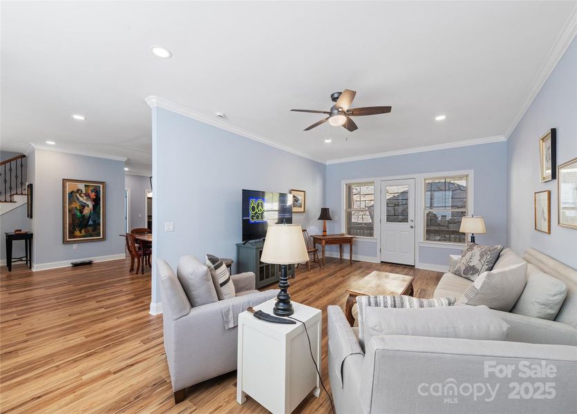 Furnished interior view inside a new home in , Waynesville (Image 8).