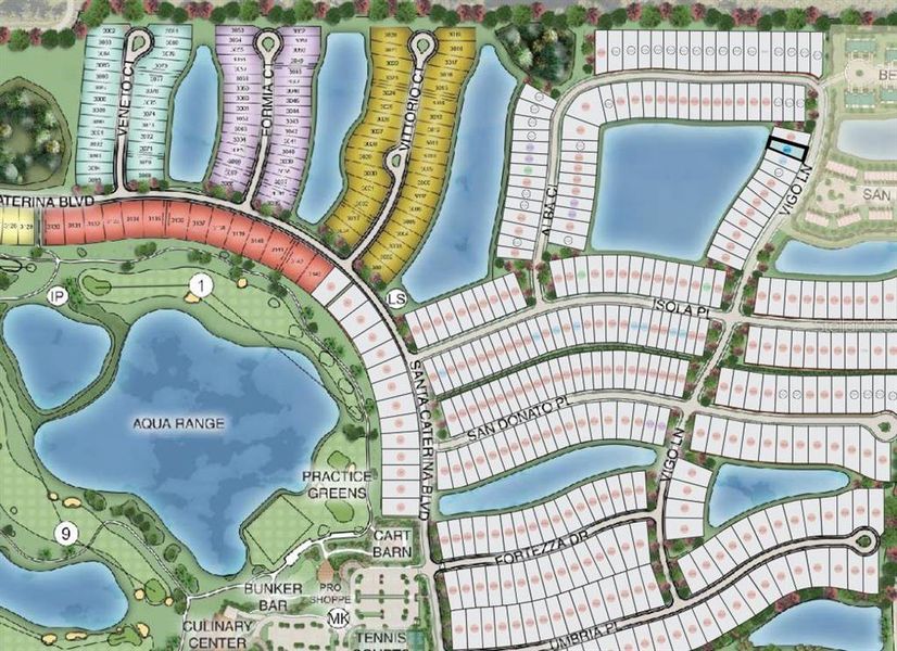 Esplanade at Azario Lakewood Ranch ~ Site Map