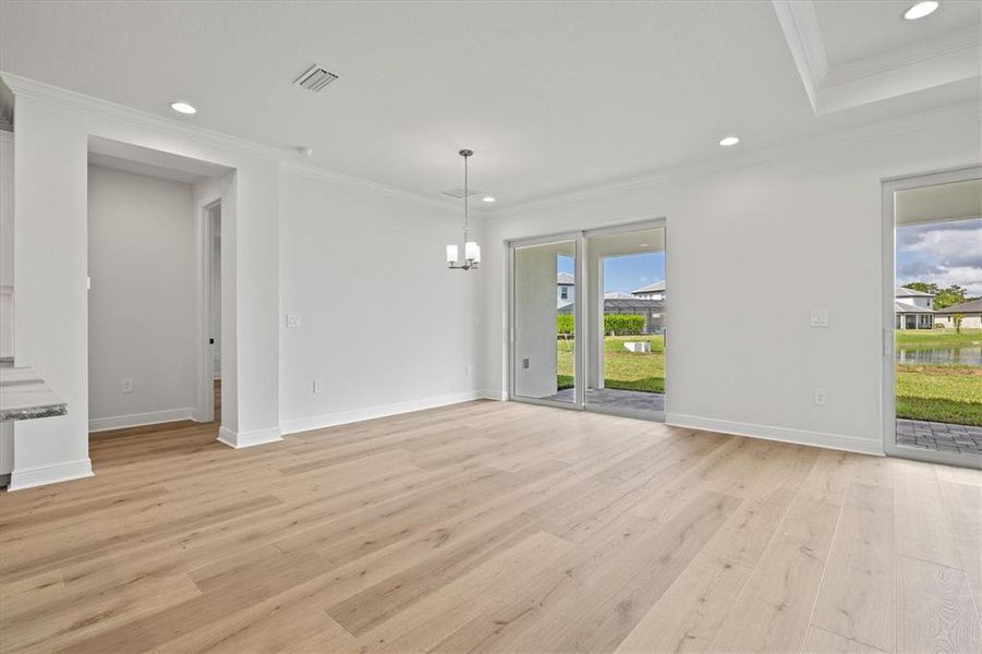 Spacious, unfurnished interior of a new home in Cassata Lakes, Nokomis (Image 57). Spacious, unfurnished interior of a new home in Cassata Lakes, Nokomis (Image 57).