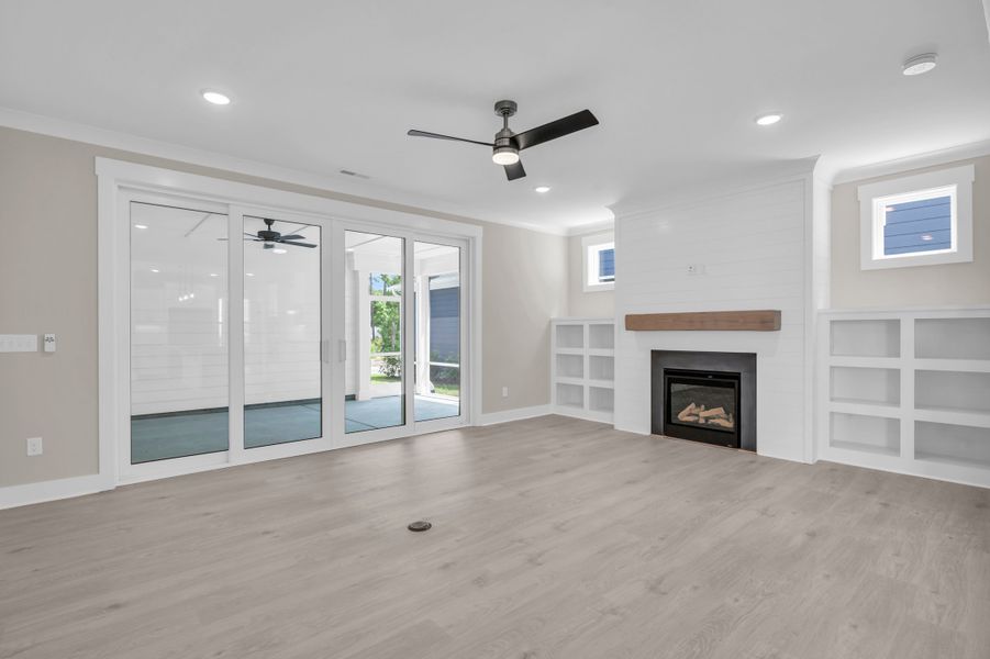 Representative furnished interior of a home built from the The Wisteria by RobuckHomes in East & Mason, Wilmington (Image 60).