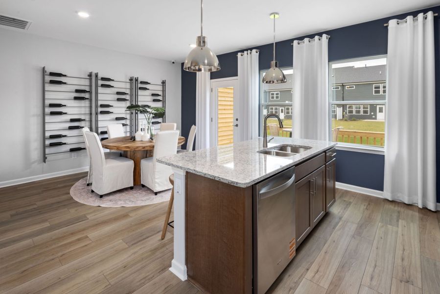 Furnished interior view inside a new home in Everton, Durham (Image 20).