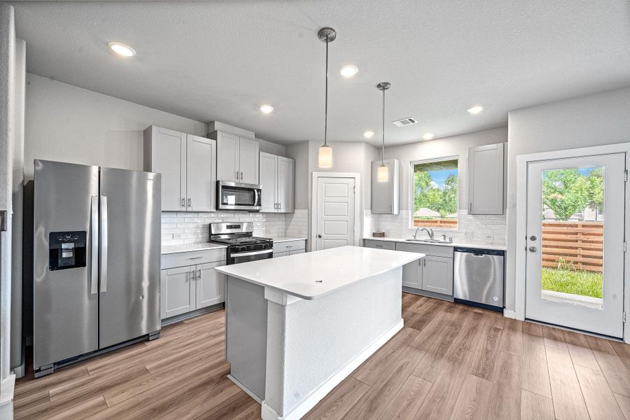 Furnished interior view inside a new home in , Houston (Image 6).