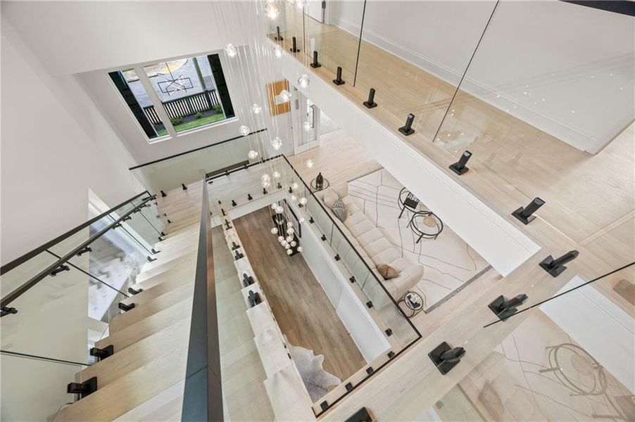 Furnished interior view inside a new home in , Atlanta (Image 57). Furnished interior view inside a new home in , Atlanta (Image 57).