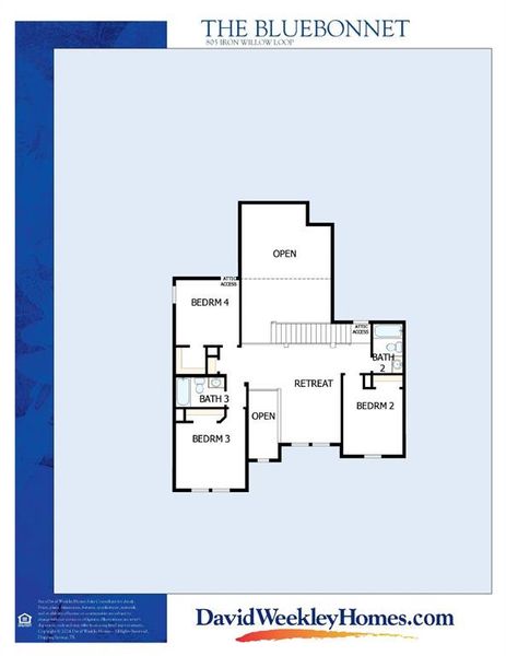 floor Plan - 2nd Floor