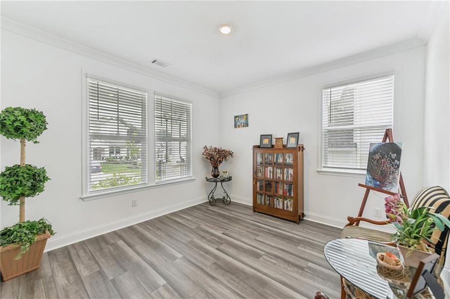 Furnished interior view inside a new home in Bailey Fence, Dacula (Image 13).