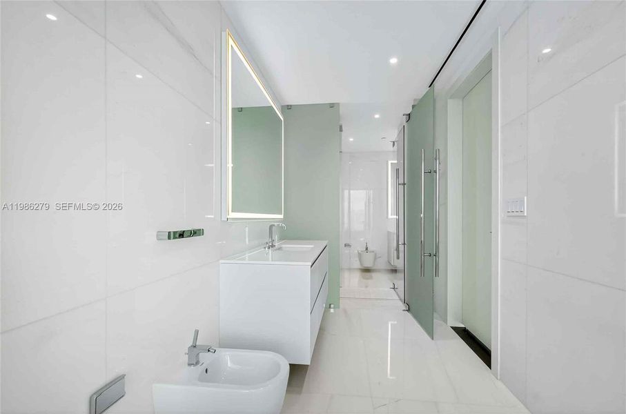 Furnished interior view inside a new home in Aston Martin Residences, Miami (Image 12). Furnished interior view inside a new home in Aston Martin Residences, Miami (Image 12).