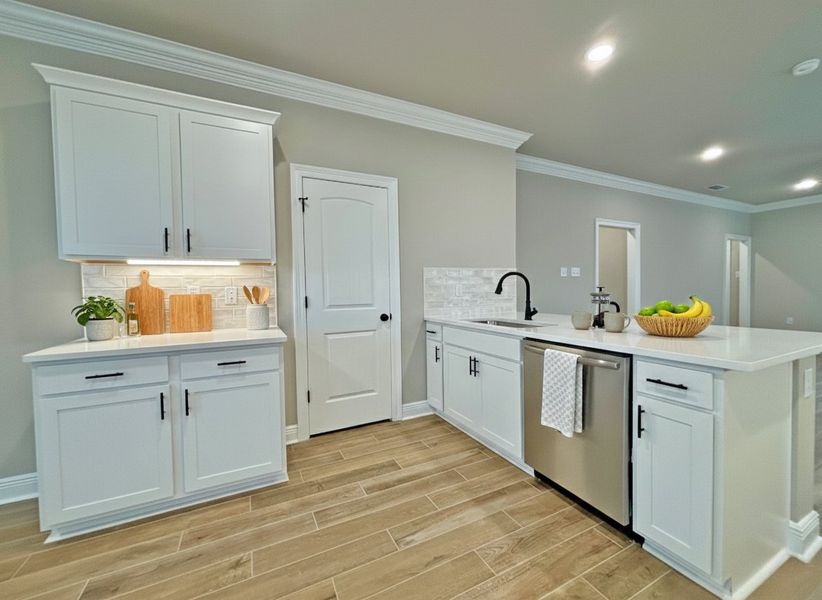 Furnished interior view inside a new home in Natureview, Freeport (Image 6).