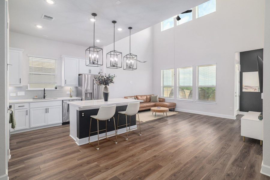 Furnished interior view inside a new home in , Austin (Image 11).