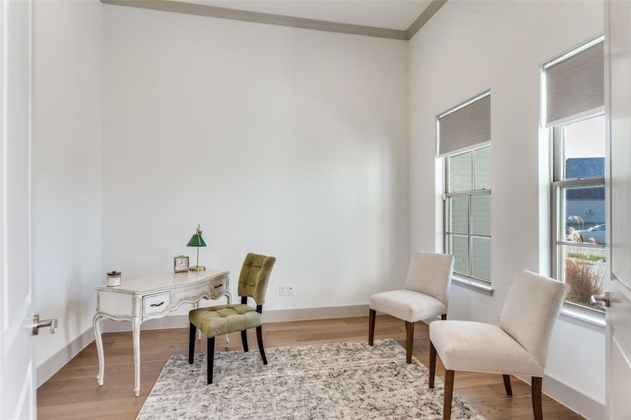 Furnished interior view inside a new home in , Aledo (Image 14).
