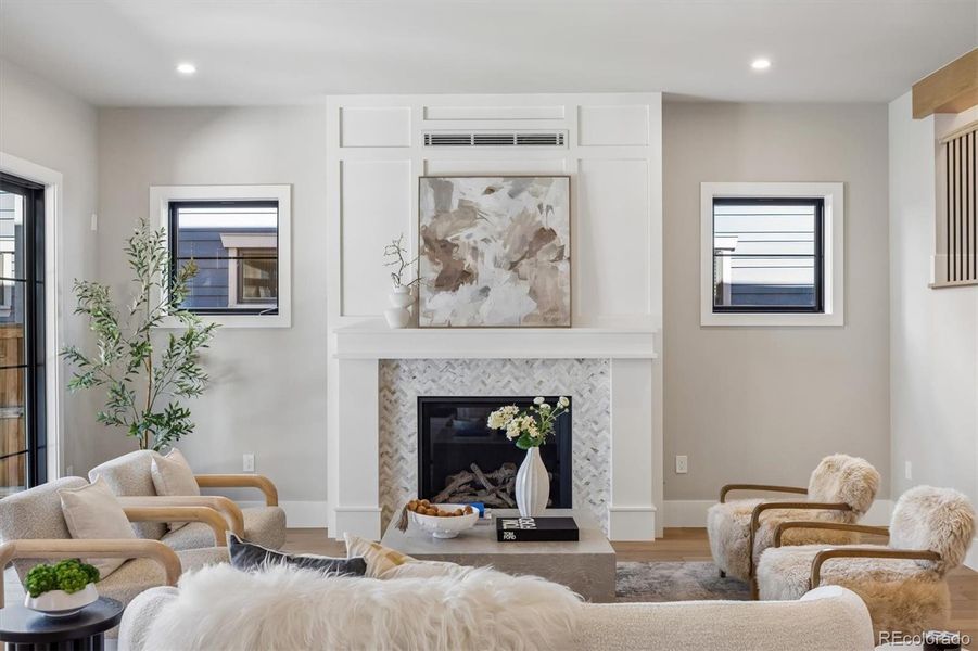 Furnished interior view inside a new home in , Denver (Image 4).