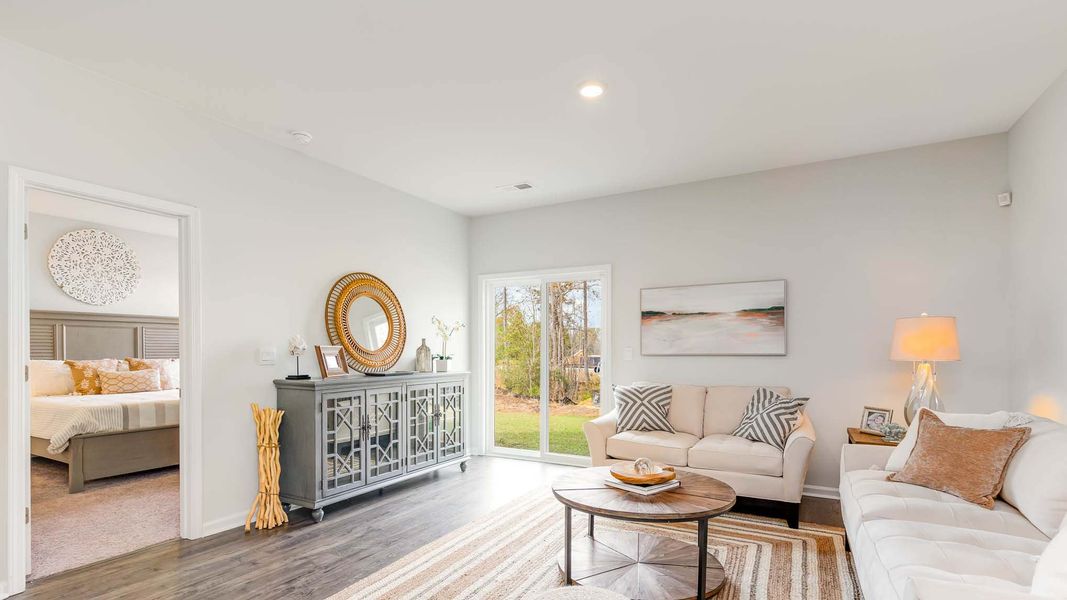 Furnished interior view inside a new home in The Bluffs at Mill Creek, Florence (Image 8).