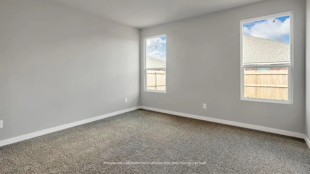 Representative unfurnished interior of a home built from the Ashli by D.R. Horton in Homestead at Parks Bell Ranch, Odessa (Image 10).