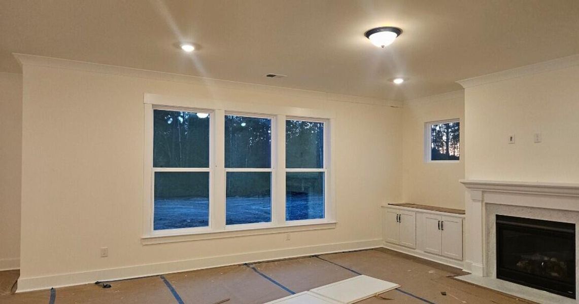 In-progress construction of a new home in The Enclave at French Quarter Creek, Huger, SC (Image 19).