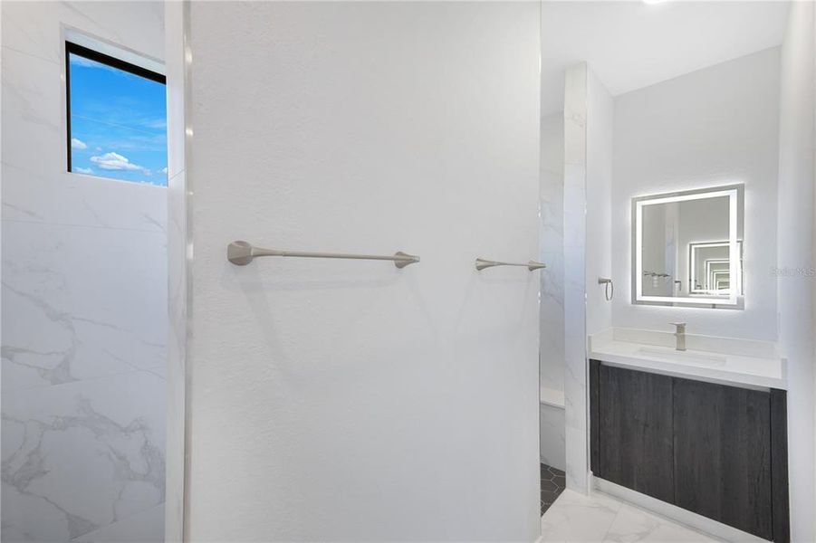 Furnished interior view inside a new home in , Port Charlotte (Image 15). Furnished interior view inside a new home in , Port Charlotte (Image 15).