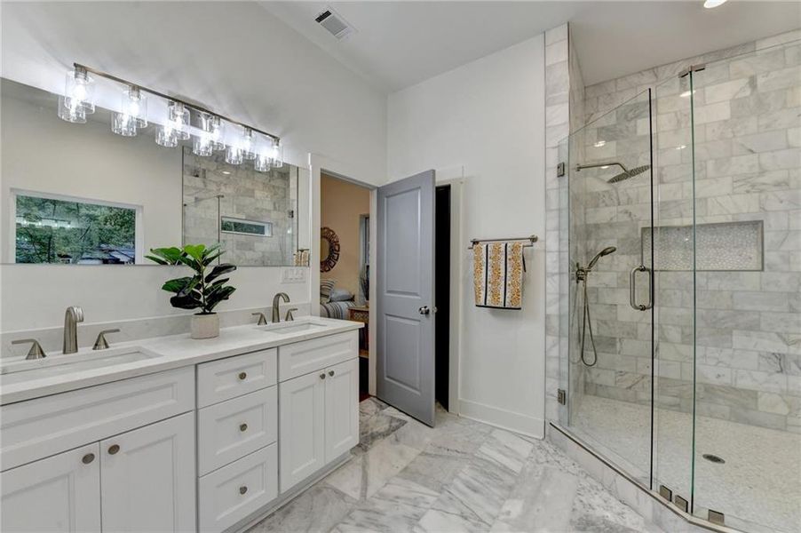 Furnished interior view inside a new home in , Atlanta (Image 3).