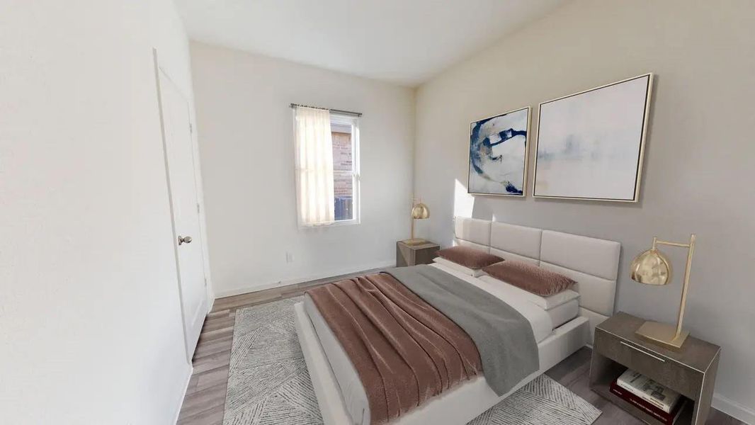 Furnished interior view inside a new home in Vacek Pointe, Richmond (Image 8).