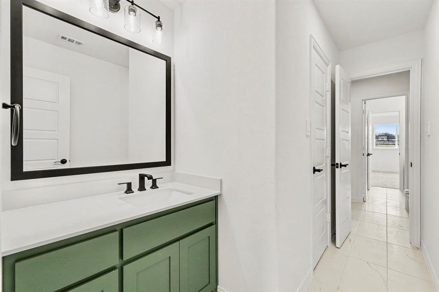 Furnished interior view inside a new home in , Prosper (Image 9).