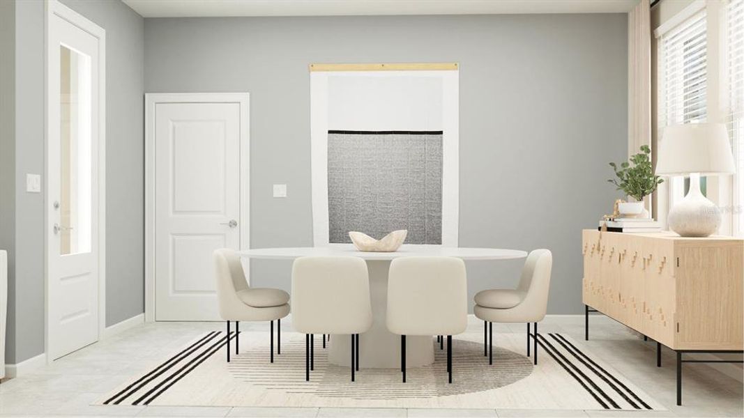 Furnished interior view inside a new home in Bridgewalk, St. Cloud (Image 3).