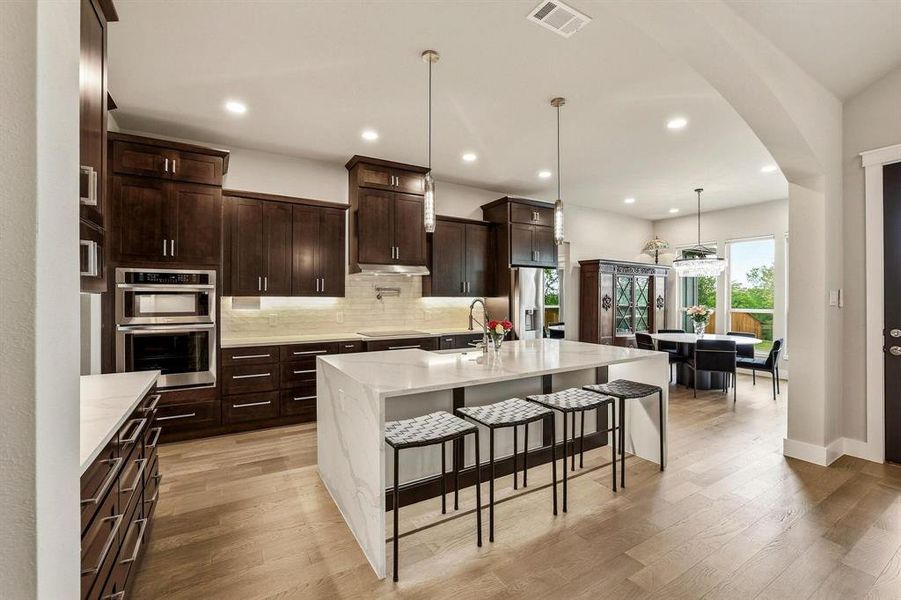 Furnished interior view inside a new home in , Denison (Image 8). Furnished interior view inside a new home in , Denison (Image 8).